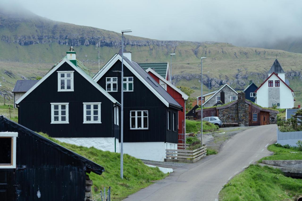 Authentic Faroese House / Unique Location / Nature Hellurnar Luaran gambar